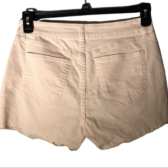 LC Lauren Conrad Women’s‎ Shorts Pink Checker Size 8 - Picture 2 of 6